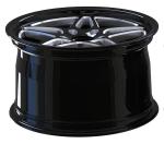 SSWS1031 1-PC Rims Satin Black Milling Windows Forged Wheels 20inch