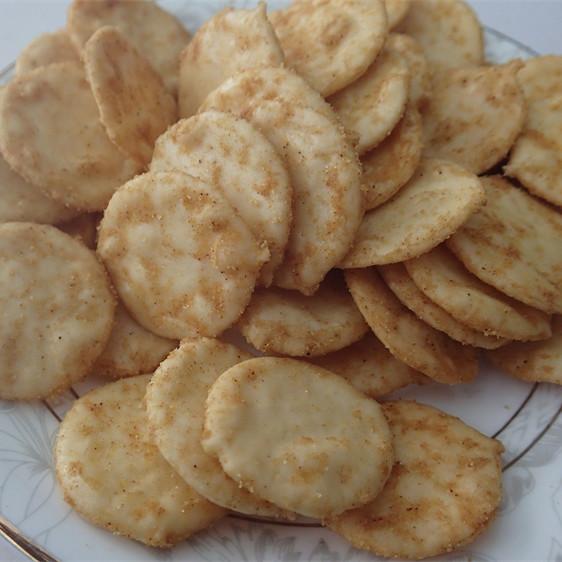 Grain Snack Mulitiple Flavors Biscuits Crisp Cookies Snack Baked Corn Rice