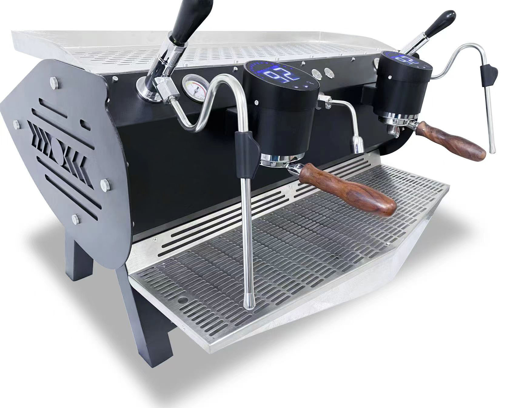 Professional Semi-Automatic Double Group Espresso Machine for Commercial Coffee Making