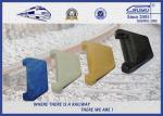 Railwy Nylon Insulator 108 * 49 * 6 Guage Block For Fixing Railway Fasteners