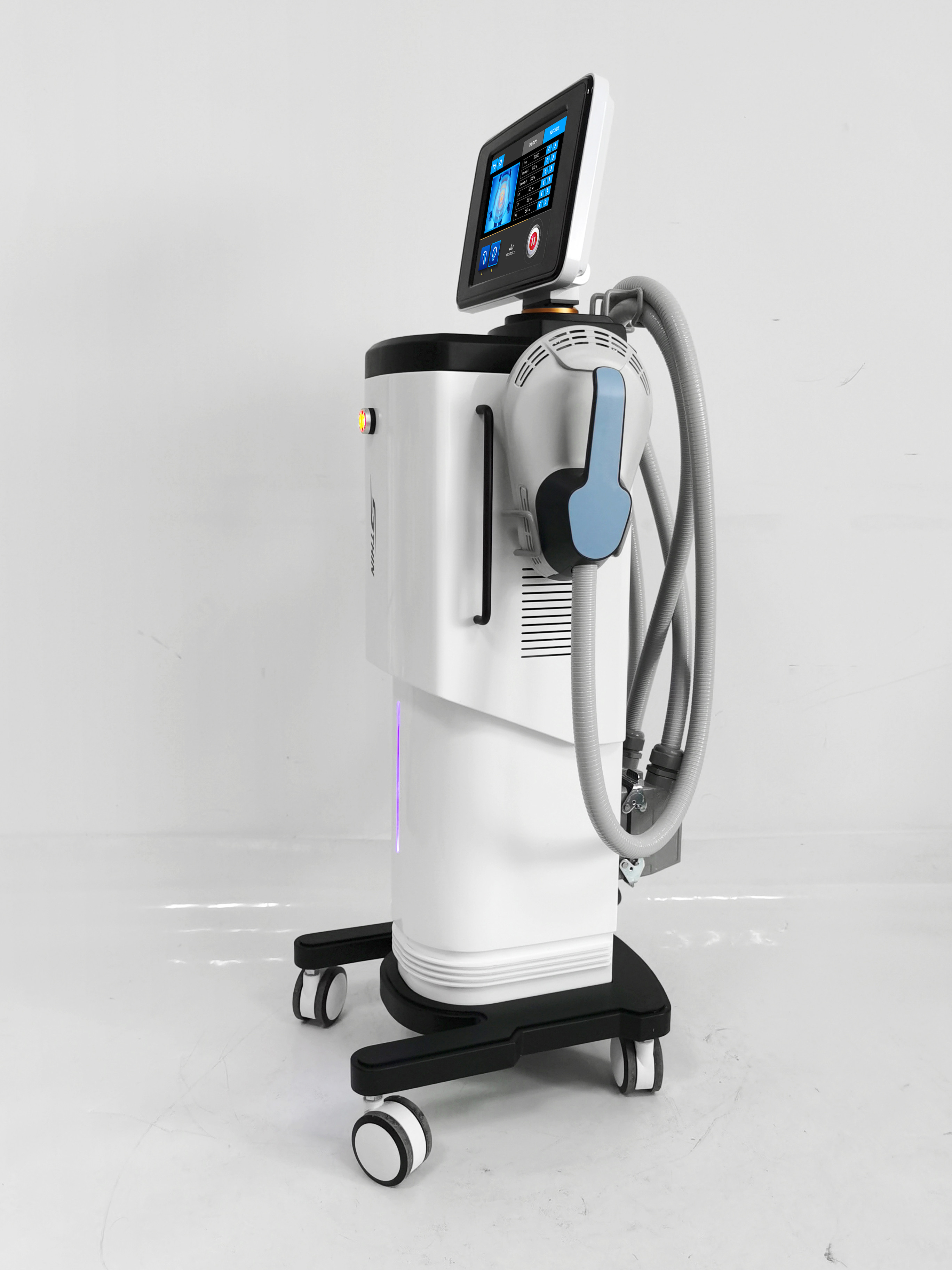 Electric EMS Body Sculpting Machine Weight Loss 4 Handles Fat Freezing Device