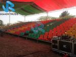 Sports training demountable metal bleachers seating for renting hire