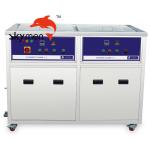 Solvent Cleaning Industrial Ultrasonic Cleaner Double Tanks Cleaning Drying