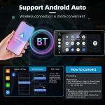 GRANDnavi 5.5inch Portable CarPlay Monitor Motorcycle Navigation Device