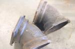 Ductile Iron Cast Iron Pipe Fittings C153 DI 350 PSI 45 Degree Elbow