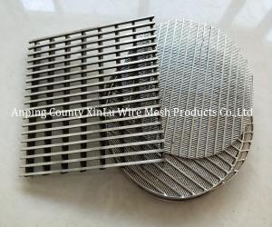 Wholesale Vee Wire Wrapped Johnson Screen Mesh For Water Treatment, Well Drilling, Food, Filtration from china suppliers