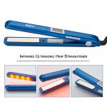 Professional LCD Display Flat Iron Hair Straightener Ultrasonic Infrared Ionic