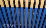 U Strip Aluminum Metal Ceiling 0.8mm Thickness Customizable Color