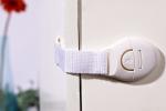 Multifunction Nylon Baby Safety Cabinet Locks , Safety Drawer Lock