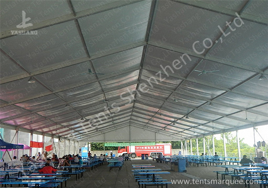 Outdoor Event Tent Structure with 850 gsm White Fabric Avoiding Ultraviolet Ray