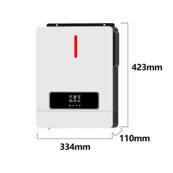 3.6Kw 6.2Kw Hybrid Solar Inverter Hybrid Solar Inverter Spare Parts Technology
