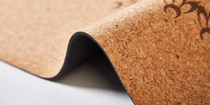 Wholesale Skid Resistance Eco Friendly Exercise Fitness Soft Cork Yoga Mat from china suppliers