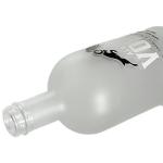 Level Clear Glass Bottle for Wine/Vodka 500ML 750ML Direct Hot Stamping
