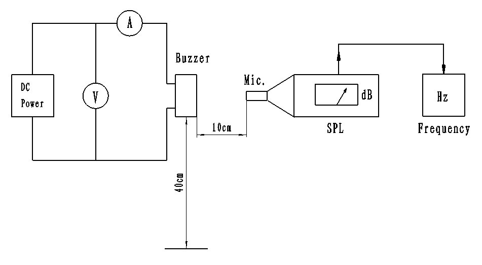 32mm Wire Piezo 12V Buzzers Alarm , Active Electronic Transducer