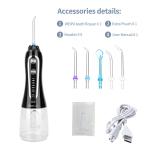 Ergonomic Ultrasonic Oral Irrigator Water Flosser IPX7 Waterproof