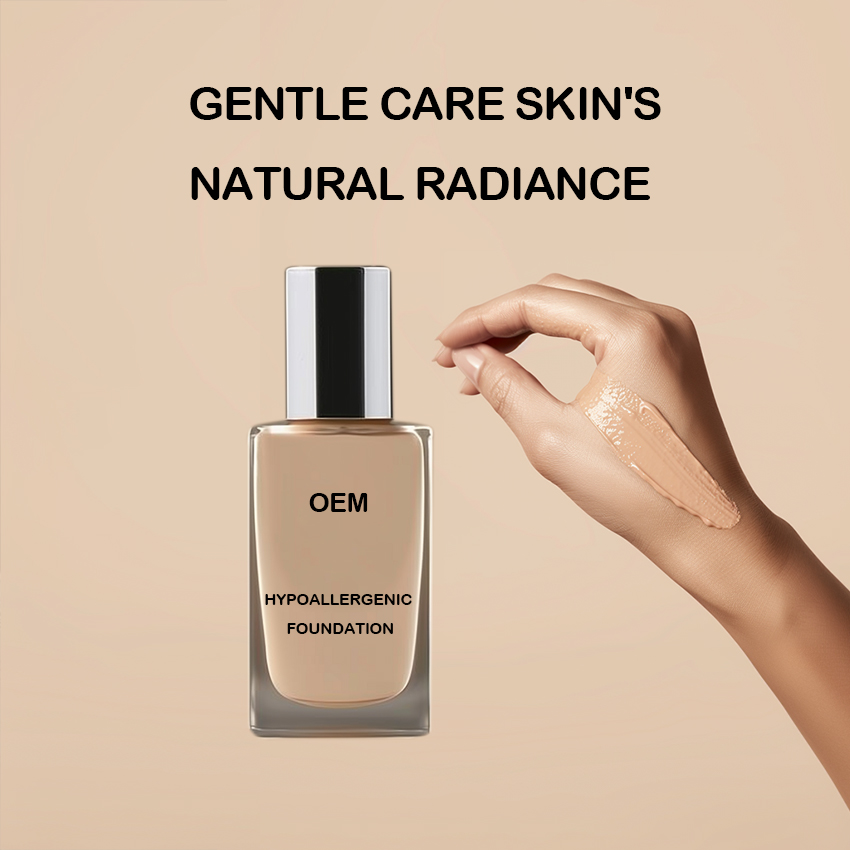 Private Label Long Lasting Waterproof Face Makeup Herbal Color Changing Foundation Primer