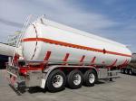 3 Axle 42000 45000 Liters Aluminum Carbon Steel Oil Tanker Fuel Tank Semi