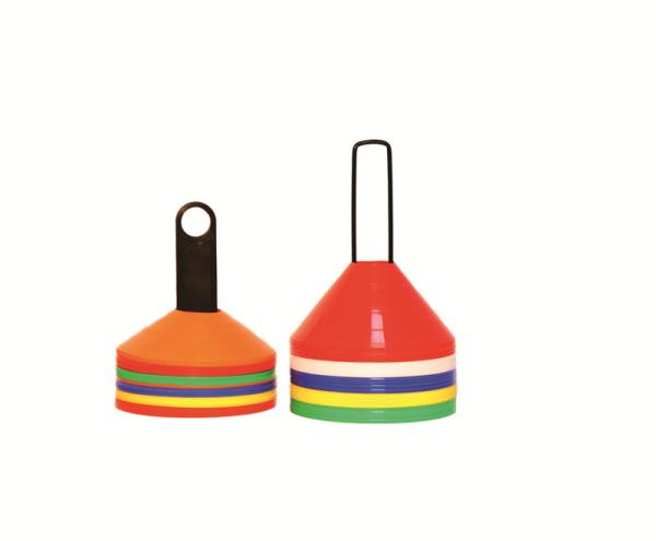 Customized Logo Availabled Tourtop Plastic Sport Agility Set Soccer Cones for