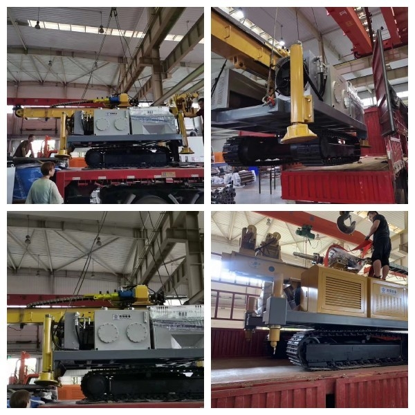 Convenient, Safe and Yellow Jet Grouting Drilling Rig for Various Strata in Turkmenistan