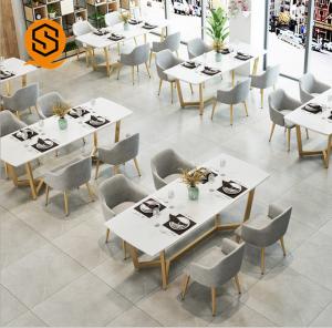 Wholesale OEM ODM Restaurant Counter Table Artificial Stone Tabletop Fireproof from china suppliers