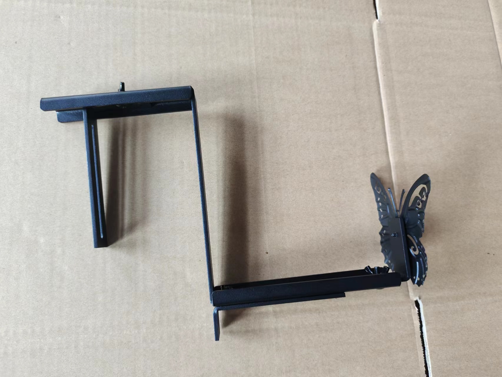 Planter Box Brackets Adjustable 6 to 12 inch Heavy Duty Wall Mount Flower Box Holder