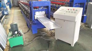 Wholesale Selflock Style Roof Sheet Forming Machine Hydraulic Cutting Type 2 Years Warranty from china suppliers