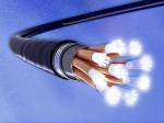 High Strength Fiber Optic Cable Black GJYXCH Long Lasting Active Optical Cable