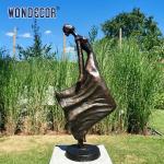 modern high-quality Life-Size Abstract Bronze Sculpture of Artistic Women