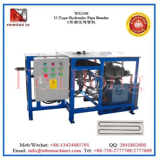 M shape tube bending machine for heating elements
