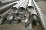 OD 126mm Continuous Slot Screen Stainless Steel AISI 316 Tube