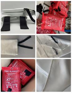 Wholesale Fire Extinguishing Blanket Kitchen Household Thickened Fire Blanket Blanket Kitchen Fire Blanket Fire Suppression from china suppliers
