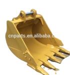 Q345B/NM360/Hardox500 Excavator Bucket 0.5 cbm Capacity for PC100/PC110/PC120