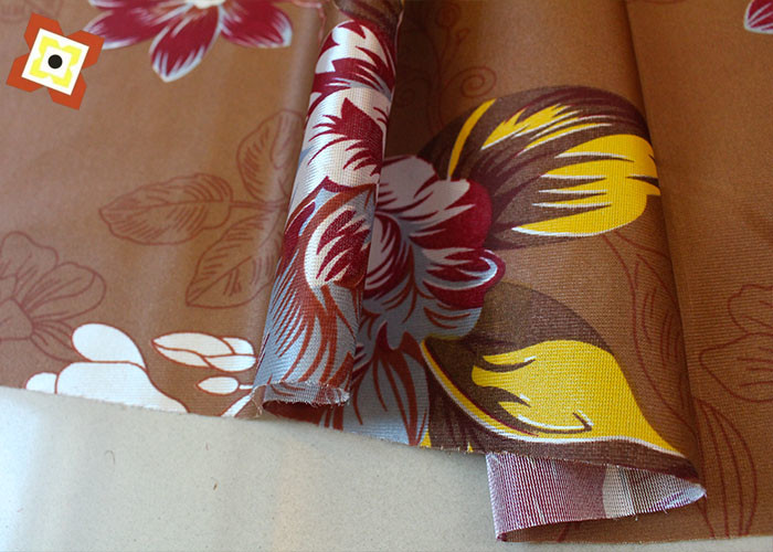 Our Factory Sells Gold Powder Disperse Warp Knitted Printed Mattress Fabric Directly