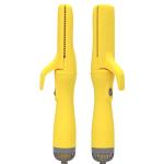 Fashionable Yellow Travel Hair Straightener Styler Airflow Ionic Blow Dryer