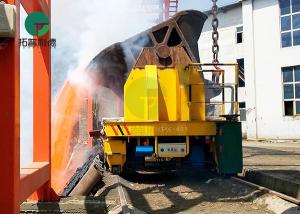 Wholesale Steel Plant Battery Power Motorized Antiheat Hot Metal Ladle Transfer Car On Track from china suppliers