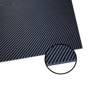 Wholesale 300X400MM 100% 3K Carbon Fiber Plate Board Glossy / Matte Finish 0.5 - 4MM Thickness from china suppliers
