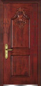 Wholesale steel wood security armored door from china suppliers