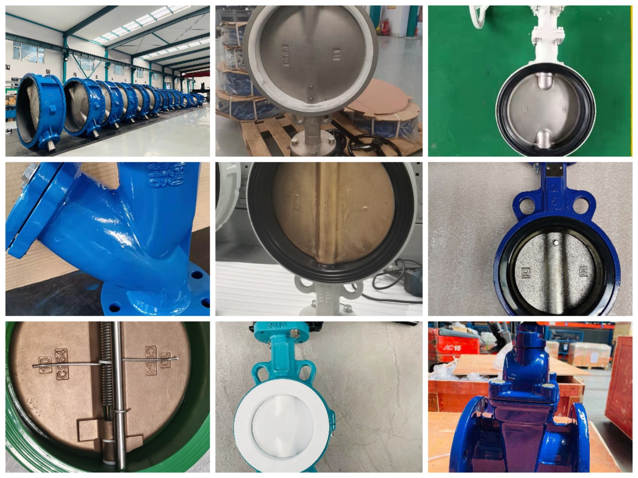 DN150 Spring Duo Dual check valves Wafer Butterfly Non-Return check valve ductile iron epdm nbr carbon steel stainless