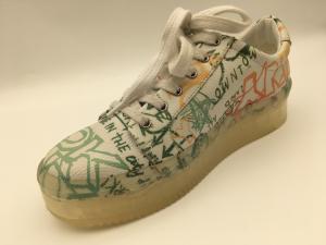 Wholesale Beige Womens Lace Up Casual Shoes 5mm Leisure Comfort Shoes from china suppliers