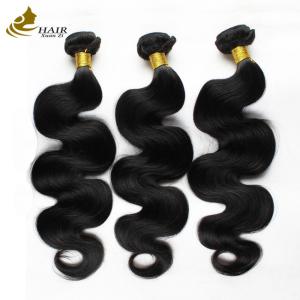 Wholesale Curly Brazilian Virgin Human Hair Bundles 95g Natural Black from china suppliers