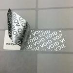 Customized Color Size Tamper Proof Stickers Anti Fake Label For Brand Protection