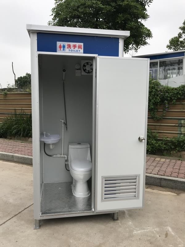 Eco Friendly Shipping Container Toilets , Temporary Prefab Mobile Toilet Container