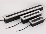 LED rectangular buried light outdoor waterproof buried light outdoor long linear