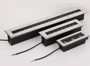 Wholesale LED rectangular buried light outdoor waterproof buried light outdoor long linear square light from china suppliers