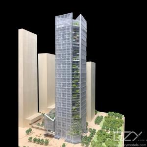 Wholesale Aedas 1:200 Maquettes Architecture building miniature models Financial Holdings Building from china suppliers