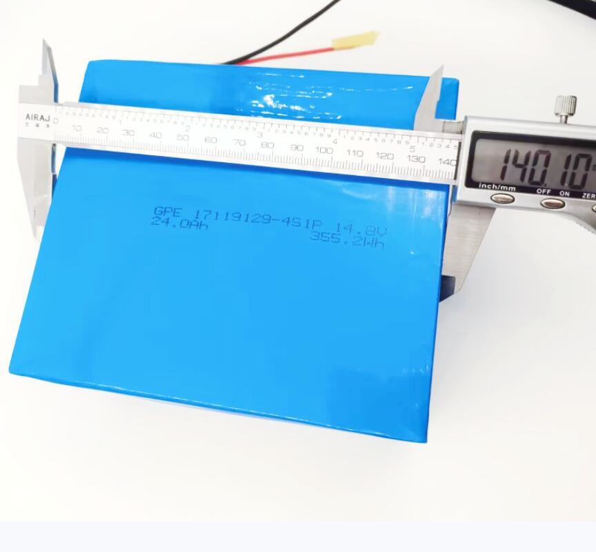 Prismatic Cell Lithium Ion Battery , 4S1P 14.8V 24Ah Rechargeable Battery Pack