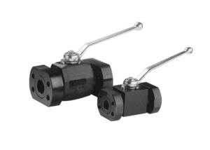Wholesale Carbon Steel Hydraulic Ball Valves High Pressure , 6000 / 5000 Psi Ball Valve SAE Flanged from china suppliers