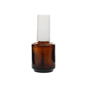 Wholesale Amber Glass 5ml Empty Nail Polish Bottles 33*54mm Customizable Portable from china suppliers