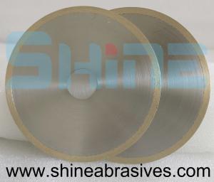 Wholesale Carbon Steel CNC Flute Gash Grinding Wheels Cylindrical For Max Load 50N from china suppliers