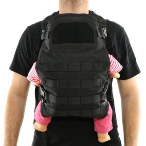 Wholesale Dad Tactical Baby Backpack Carrier , High Safety Baby Tactical Vest from china suppliers